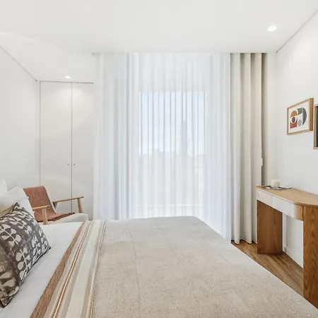 Palette | 1br With Balconies, Ac & Parking * Porto